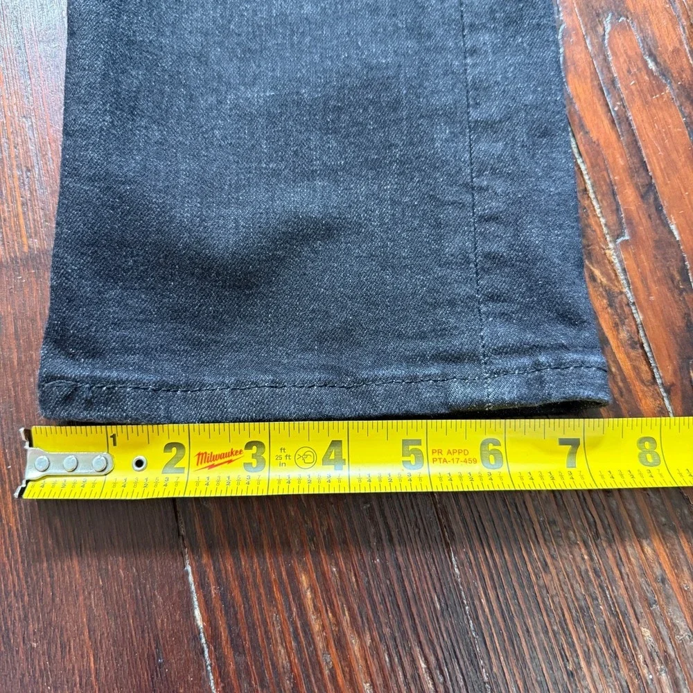 Levis 501 Jeans Mens 29x34 Black‎ Stretch Straight Leg Button Fly NWT